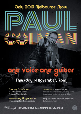 Paul Colman: One Voice - One Guitar